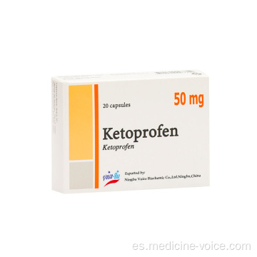 Comprimido recubierto con película de ketoprofeno-50